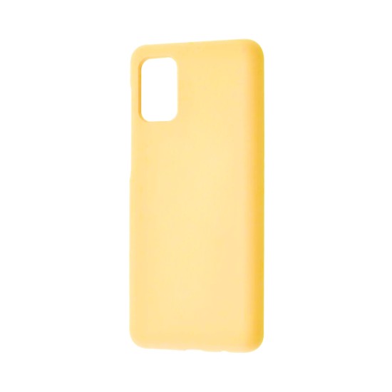 Capa de Silicone para Samsung Galaxy M31s Amarelo